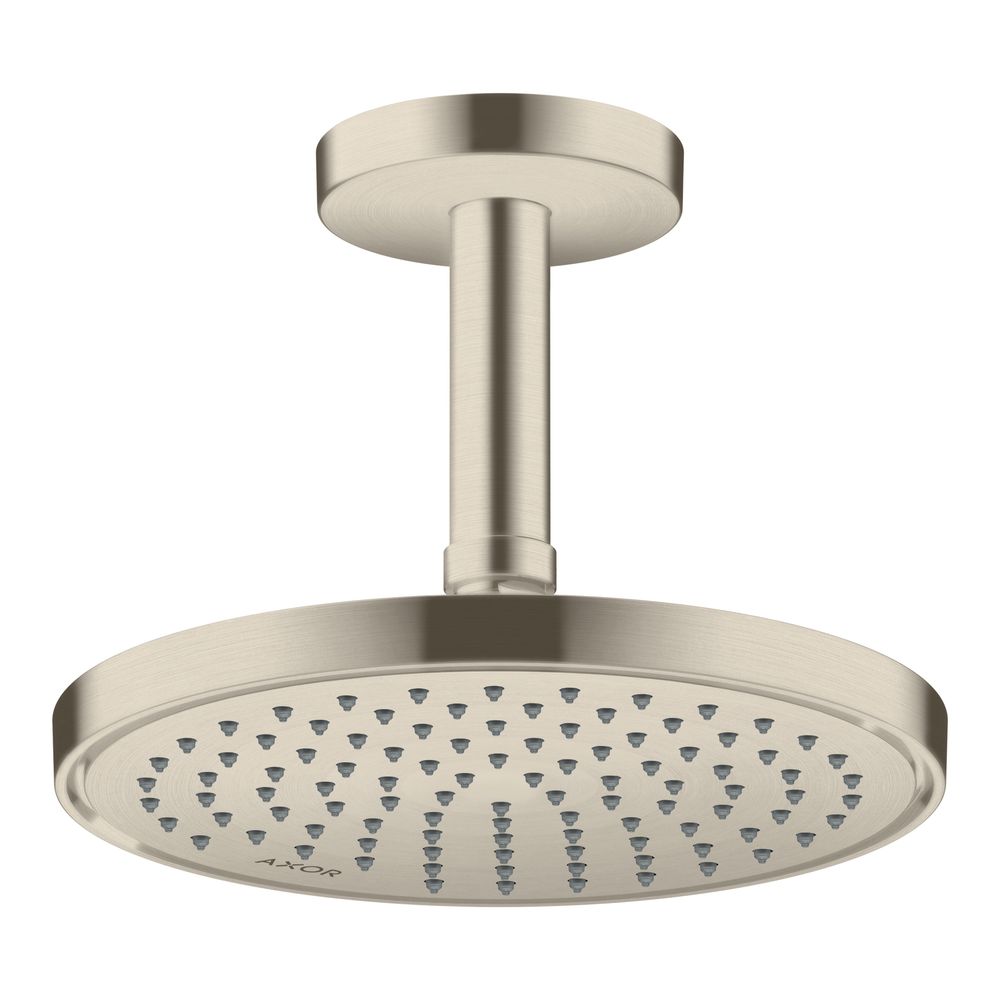 Hansgrohe AXOR ShowerSolutions Deckenanschluss 100mm, DN 15, G 1/2", Brushed Nickel... HANSGROHE-26432820 4059625030066 (Abb. 3)