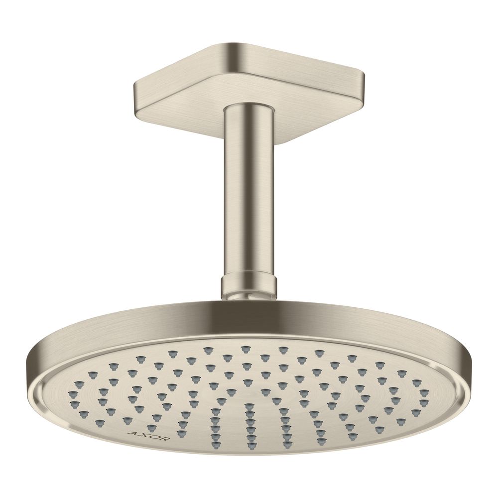 Hansgrohe AXOR ShowerSolutions Kopfbrause 220mm, 7,4l/min, 1jet EcoSmart, Brushed N... HANSGROHE-35383820 4059625406847 (Abb. 8)