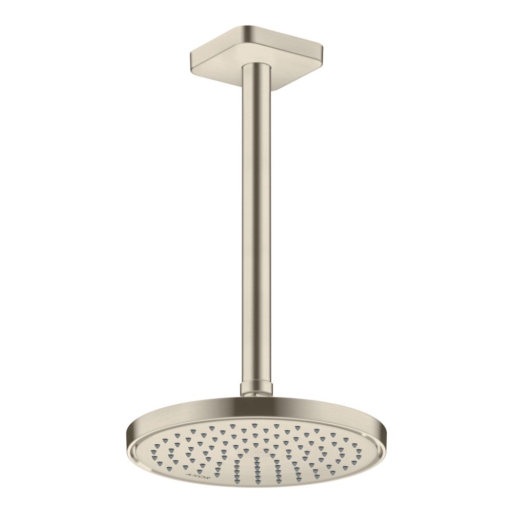Hansgrohe AXOR ShowerSolutions Kopfbrause 220mm, 7,4l/min, 1jet EcoSmart, Brushed N... HANSGROHE-35383820 4059625406847 (Abb. 9)