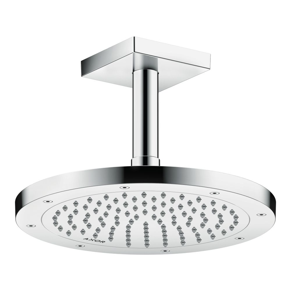 Hansgrohe AXOR ShowerSolutions Deckenanschluss 100mm eckig, DN 15, G 1/2", Chrom... HANSGROHE-26437000 4059625400371 (Abb. 5)