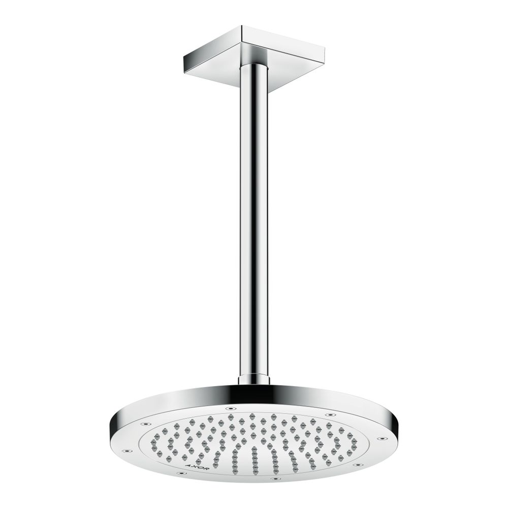 Hansgrohe AXOR ShowerSolutions Deckenanschluss 300mm eckig, DN 15, G 1/2", Chrom... HANSGROHE-26438000 4059625400418 (Abb. 4)