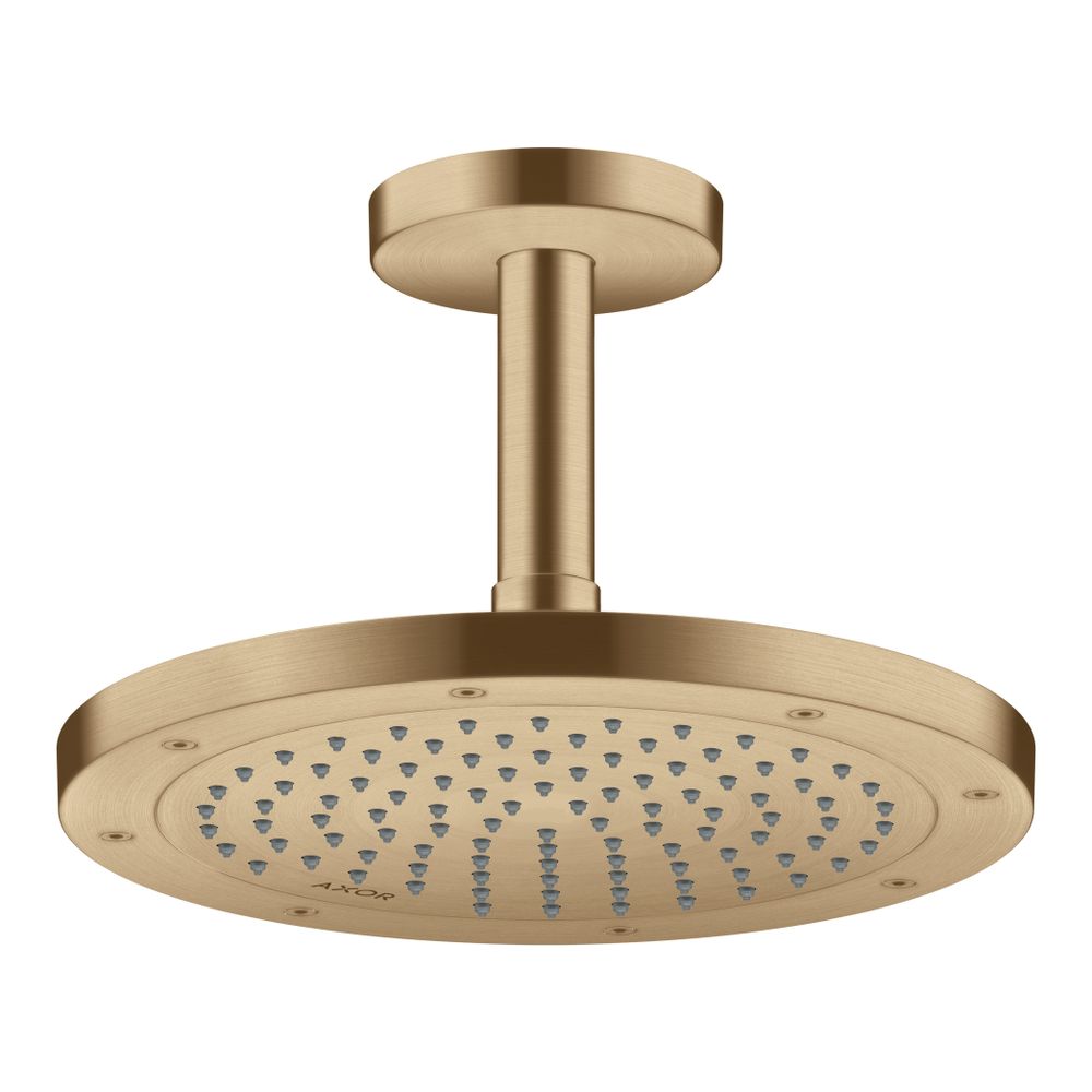 Hansgrohe AXOR ShowerSolutions Kopfbrause 245mm, 10,1l/min, 1jet, Brushed Bronze... HANSGROHE-35380140 4059625415078 (Abb. 3)