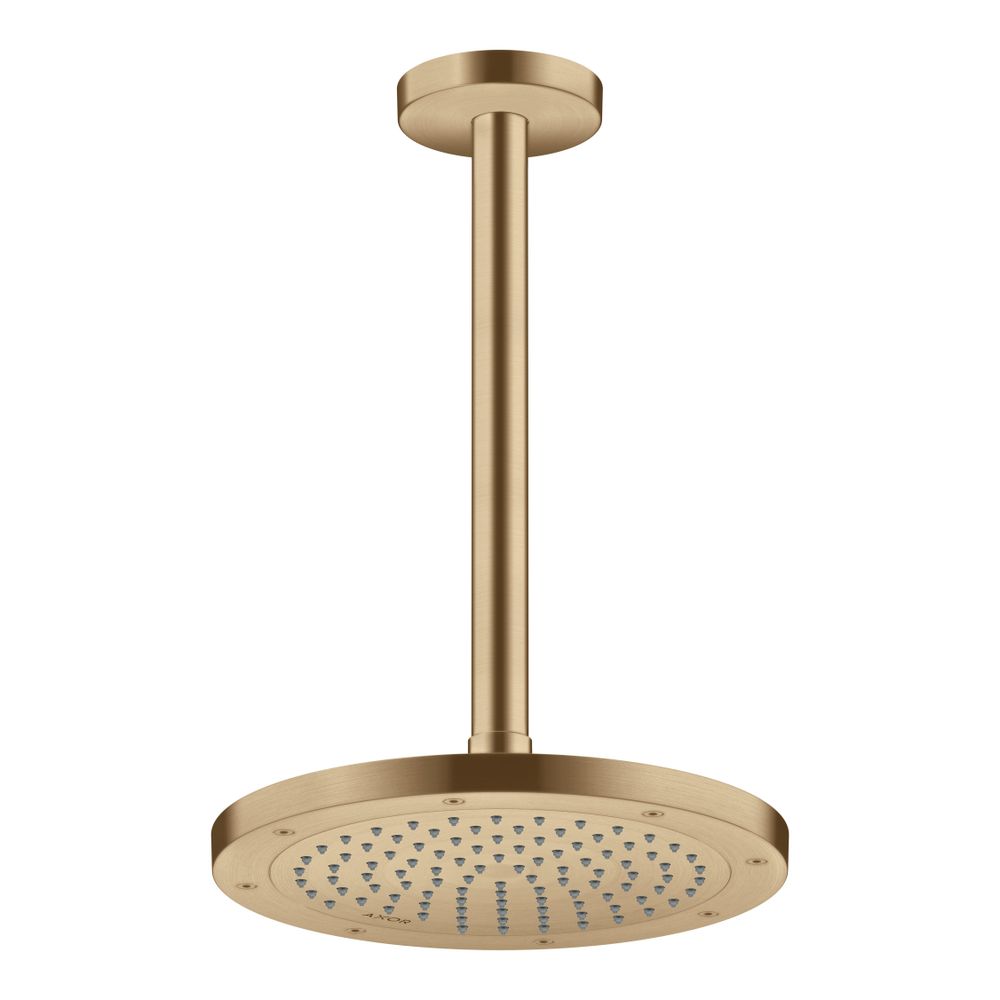 Hansgrohe AXOR ShowerSolutions Kopfbrause 245mm, 10,1l/min, 1jet, Brushed Bronze... HANSGROHE-35380140 4059625415078 (Abb. 4)