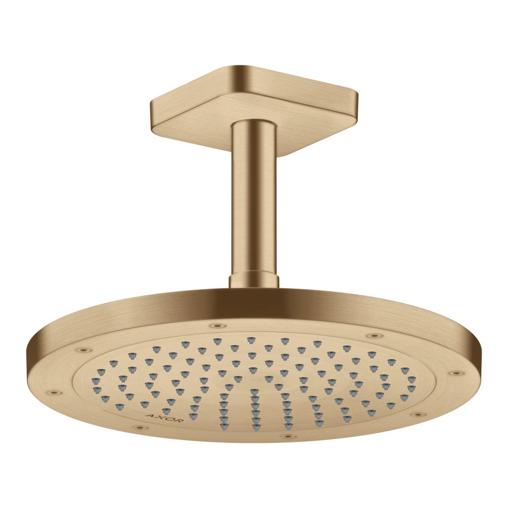 Hansgrohe AXOR ShowerSolutions Kopfbrause 245mm, 10,1l/min, 1jet, Brushed Bronze... HANSGROHE-35380140 4059625415078 (Abb. 8)