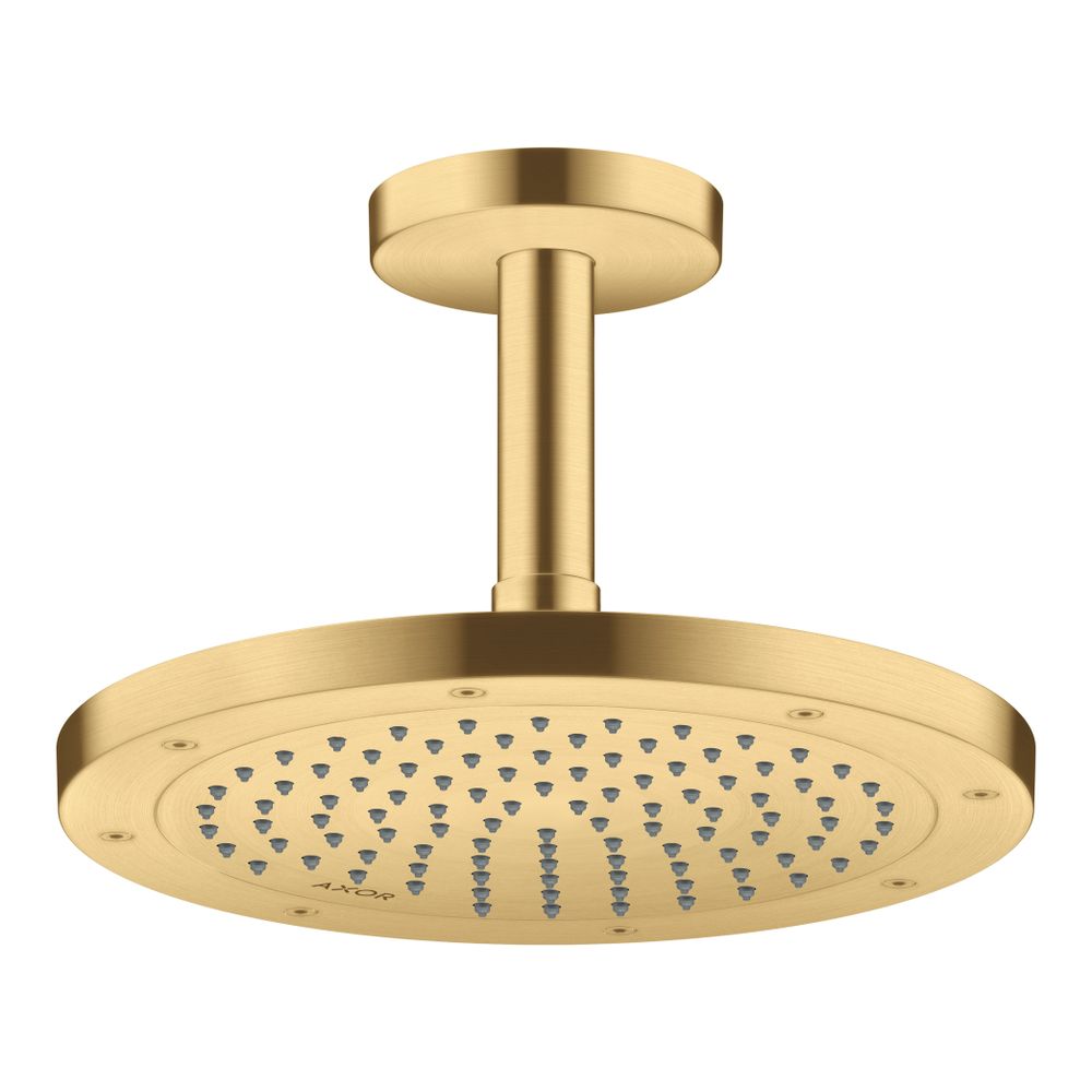 Hansgrohe AXOR ShowerSolutions Kopfbrause 245mm, 10,1l/min, 1jet, Brushed Gold Opti... HANSGROHE-35380250 4059625407042 (Abb. 3)