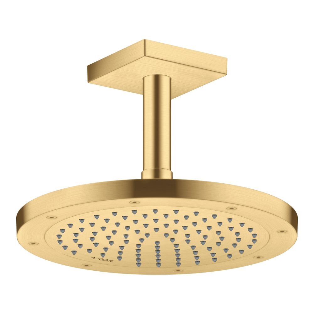 Hansgrohe AXOR ShowerSolutions Kopfbrause 245mm, 10,1l/min, 1jet, Brushed Gold Opti... HANSGROHE-35380250 4059625407042 (Abb. 5)