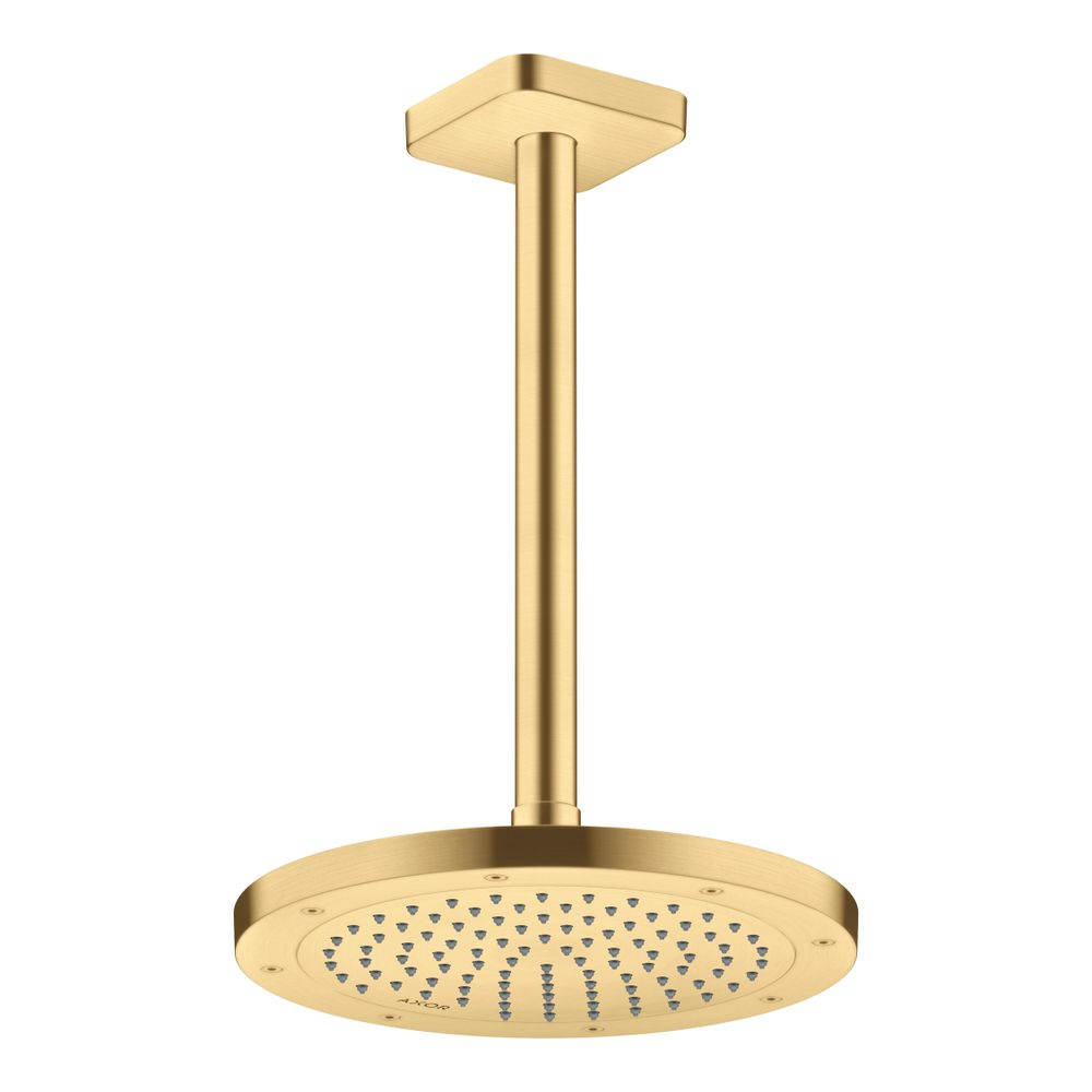 Hansgrohe AXOR ShowerSolutions Kopfbrause 245mm, 10,1l/min, 1jet, Brushed Gold Opti... HANSGROHE-35380250 4059625407042 (Abb. 8)