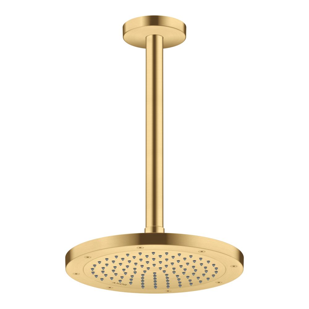 Hansgrohe AXOR ShowerSolutions Kopfbrause 245mm, 10,1l/min, 1jet, Brushed Gold Opt... HANSGROHE-35380250 4059625407042 (Abb. 10)