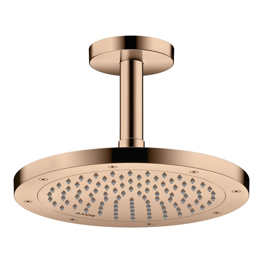 Hansgrohe AXOR ShowerSolutions Kopfbrause 245mm, 10,1l/min, 1jet, Polished Red Gold... HANSGROHE-35380300 4059625407097 (Abb. 3)