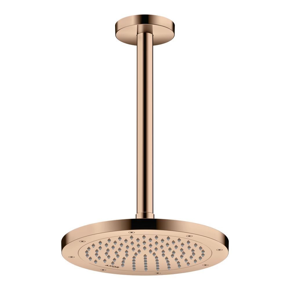 Hansgrohe AXOR ShowerSolutions Kopfbrause 245mm, 10,1l/min, 1jet, Polished Red Gold... HANSGROHE-35380300 4059625407097 (Abb. 4)
