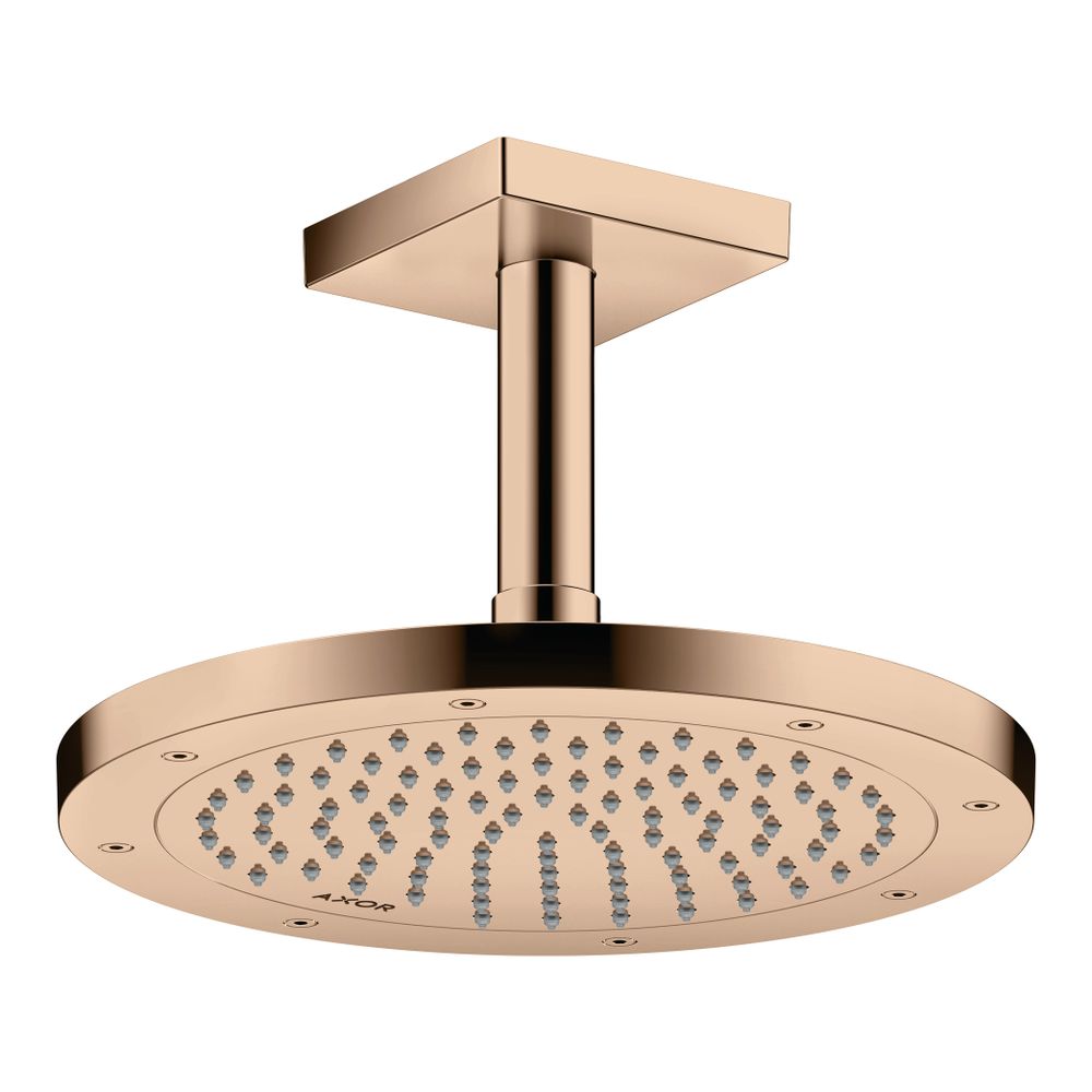 Hansgrohe AXOR ShowerSolutions Kopfbrause 245mm, 10,1l/min, 1jet, Polished Red Gold... HANSGROHE-35380300 4059625407097 (Abb. 6)