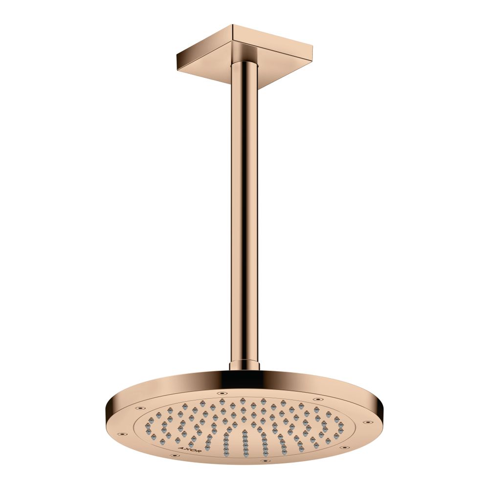 Hansgrohe AXOR ShowerSolutions Deckenanschluss 300mm eckig, DN 15, G 1/2", Polished... HANSGROHE-26438300 4059625407448 (Abb. 4)