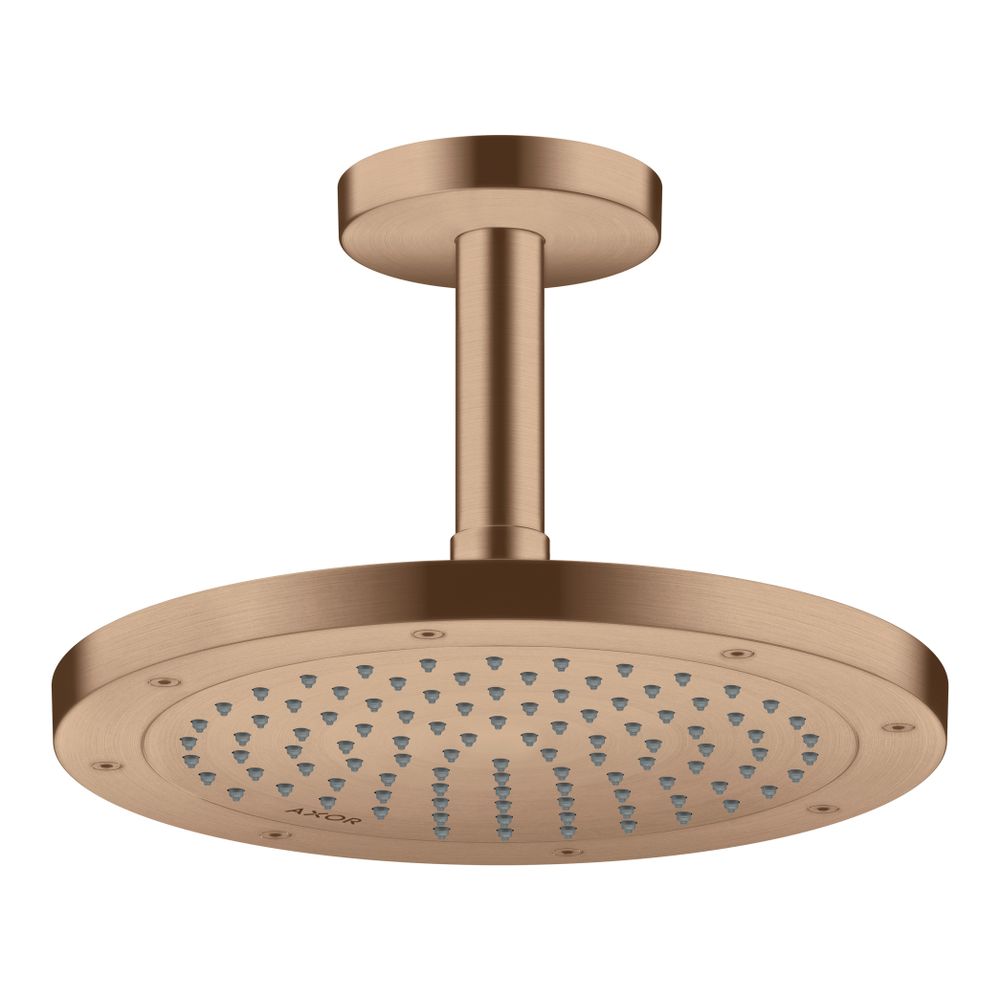 Hansgrohe AXOR ShowerSolutions Deckenanschluss 100mm, DN 15, G 1/2", Brushed Red Go... HANSGROHE-26432310 4059625124109 (Abb. 4)