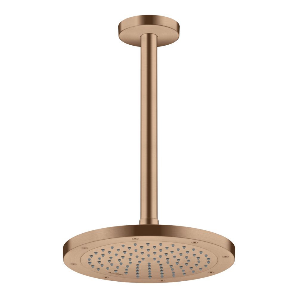 Hansgrohe AXOR ShowerSolutions Deckenanschluss 300mm, DN 15, G 1/2", Brushed Red Go... HANSGROHE-26433310 4059625124239 (Abb. 4)
