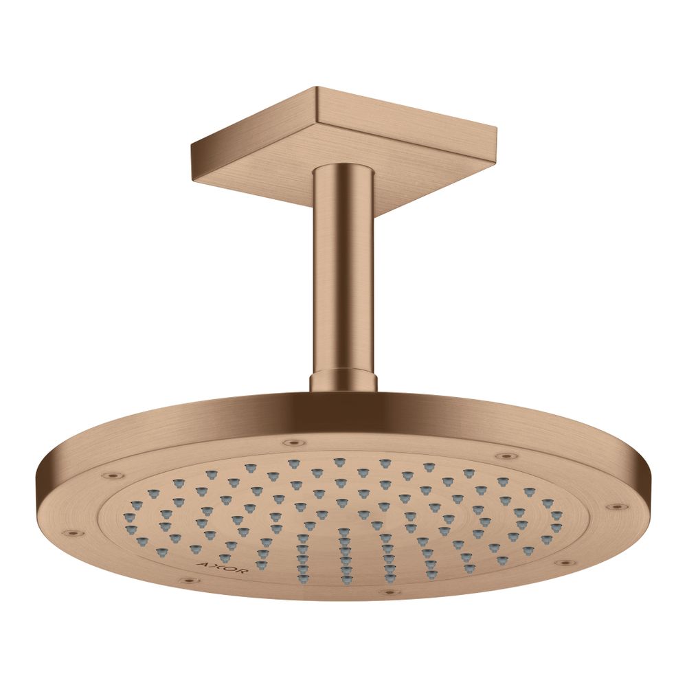 Hansgrohe AXOR ShowerSolutions Kopfbrause 245mm, 5,2l/min, 1jet EcoSmartPlus, Brush... HANSGROHE-35389310 4059625407202 (Abb. 6)