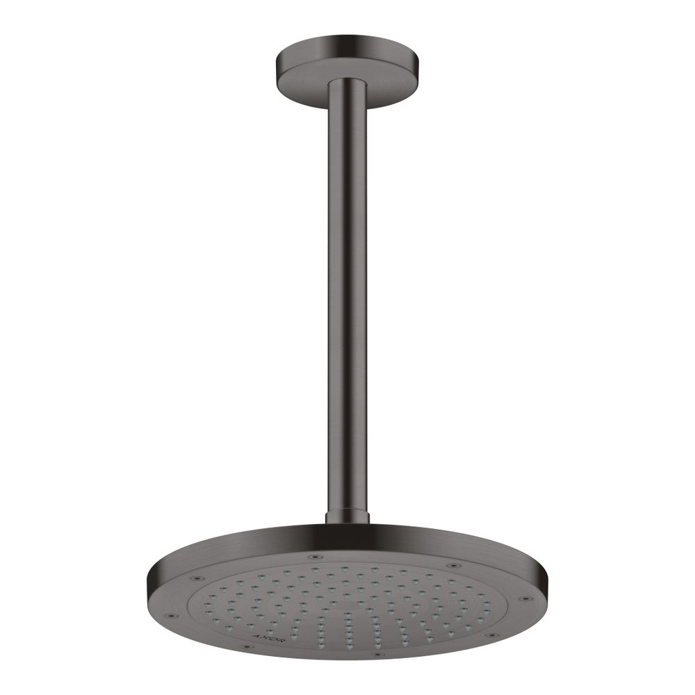 Hansgrohe AXOR ShowerSolutions Deckenanschluss 300mm, DN 15, G 1/2", Brushed Black ... HANSGROHE-26433340 4059625124192 (Abb. 4)