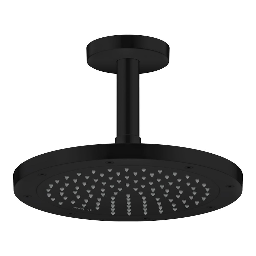 Hansgrohe AXOR ShowerSolutions Deckenanschluss 100mm, DN 15, G 1/2", Mattschwarz... HANSGROHE-26432670 4059625400319 (Abb. 4)