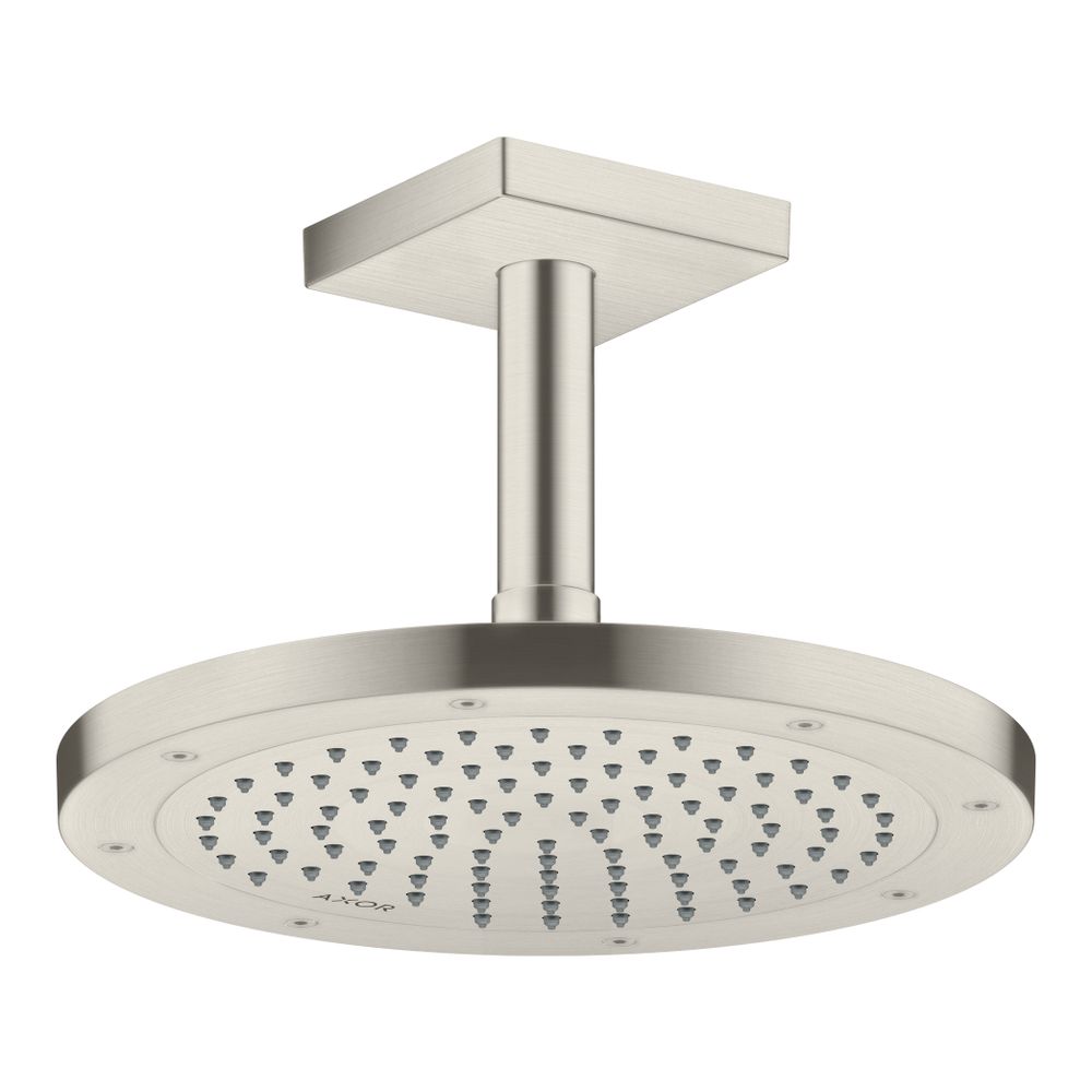 Hansgrohe AXOR ShowerSolutions Kopfbrause 245mm, 9l/min, 1jet EcoSmart, Edelstahl O... HANSGROHE-35381800 4059625407141 (Abb. 6)