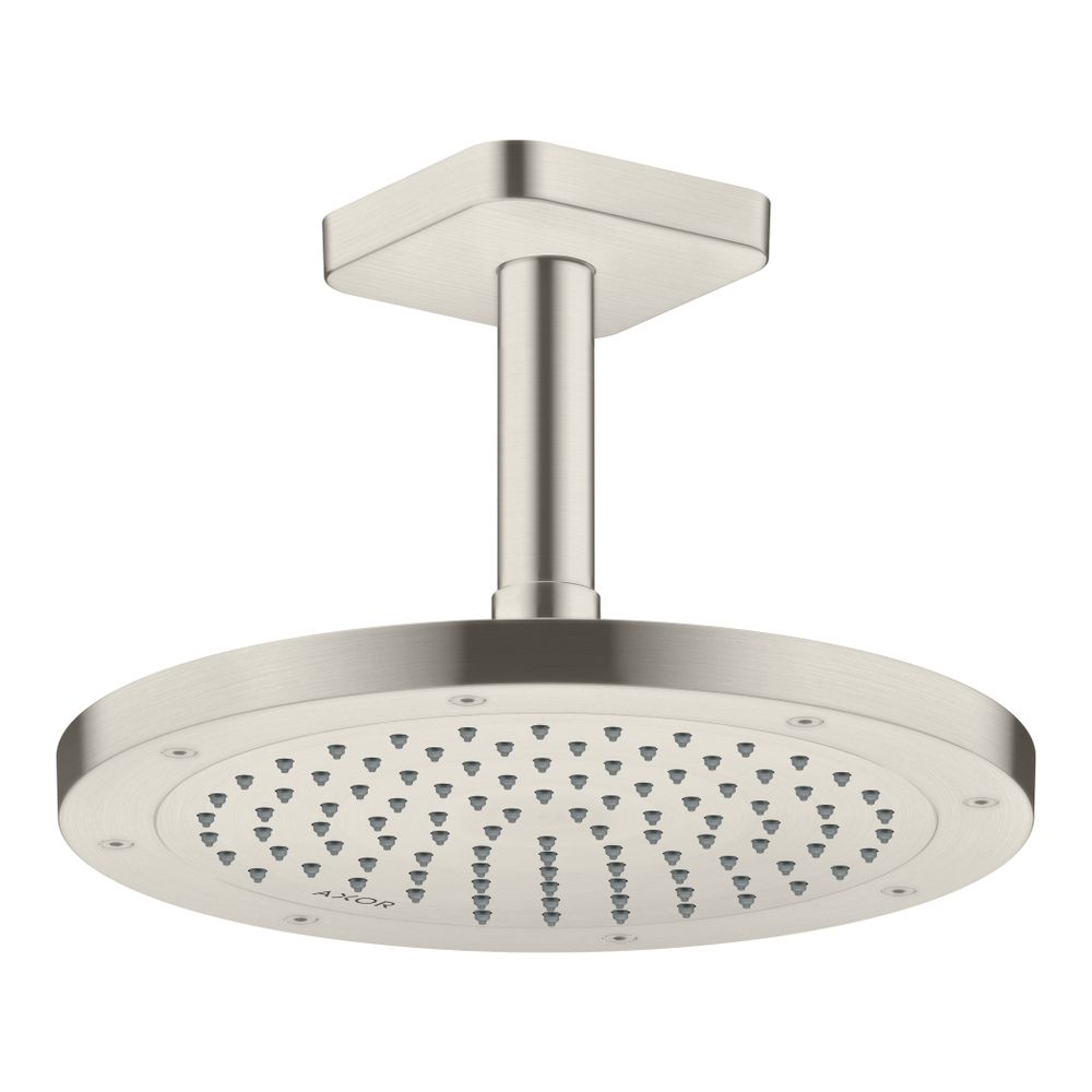 Hansgrohe AXOR ShowerSolutions Kopfbrause 245mm, 9l/min, 1jet EcoSmart, Edelstahl O... HANSGROHE-35381800 4059625407141 (Abb. 8)