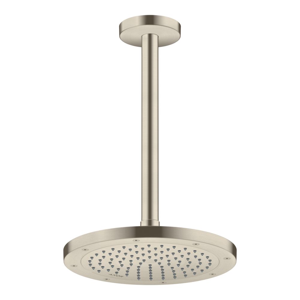 Hansgrohe AXOR ShowerSolutions Deckenanschluss 300mm, DN 15, G 1/2", Brushed Nickel... HANSGROHE-26433820 4059625030035 (Abb. 4)