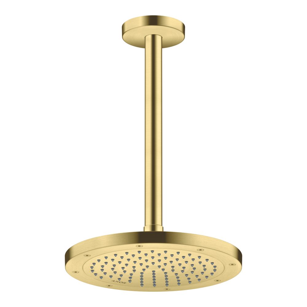 Hansgrohe AXOR ShowerSolutions Kopfbrause 245mm, 9l/min, 1jet EcoSmart, Brushed Bra... HANSGROHE-35381950 4059625407103 (Abb. 4)
