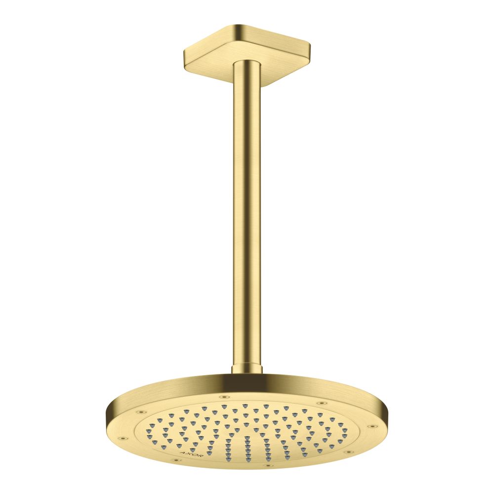 Hansgrohe AXOR ShowerSolutions Kopfbrause 245mm, 9l/min, 1jet EcoSmart, Brushed Bra... HANSGROHE-35381950 4059625407103 (Abb. 9)