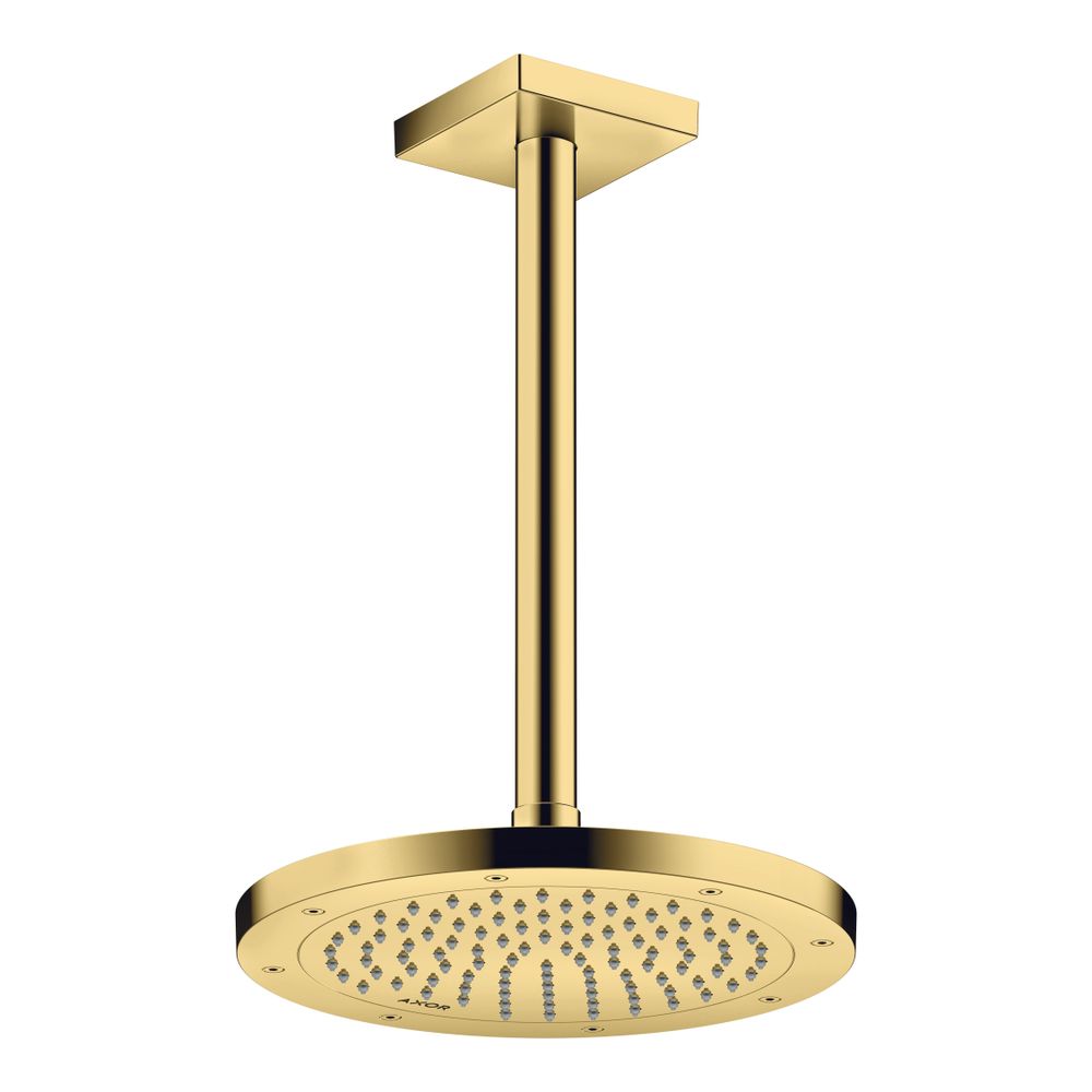 Hansgrohe AXOR ShowerSolutions Kopfbrause 245mm, 10,1l/min, 1jet, Polished Gold Opt... HANSGROHE-35380990 4059625415160 (Abb. 7)