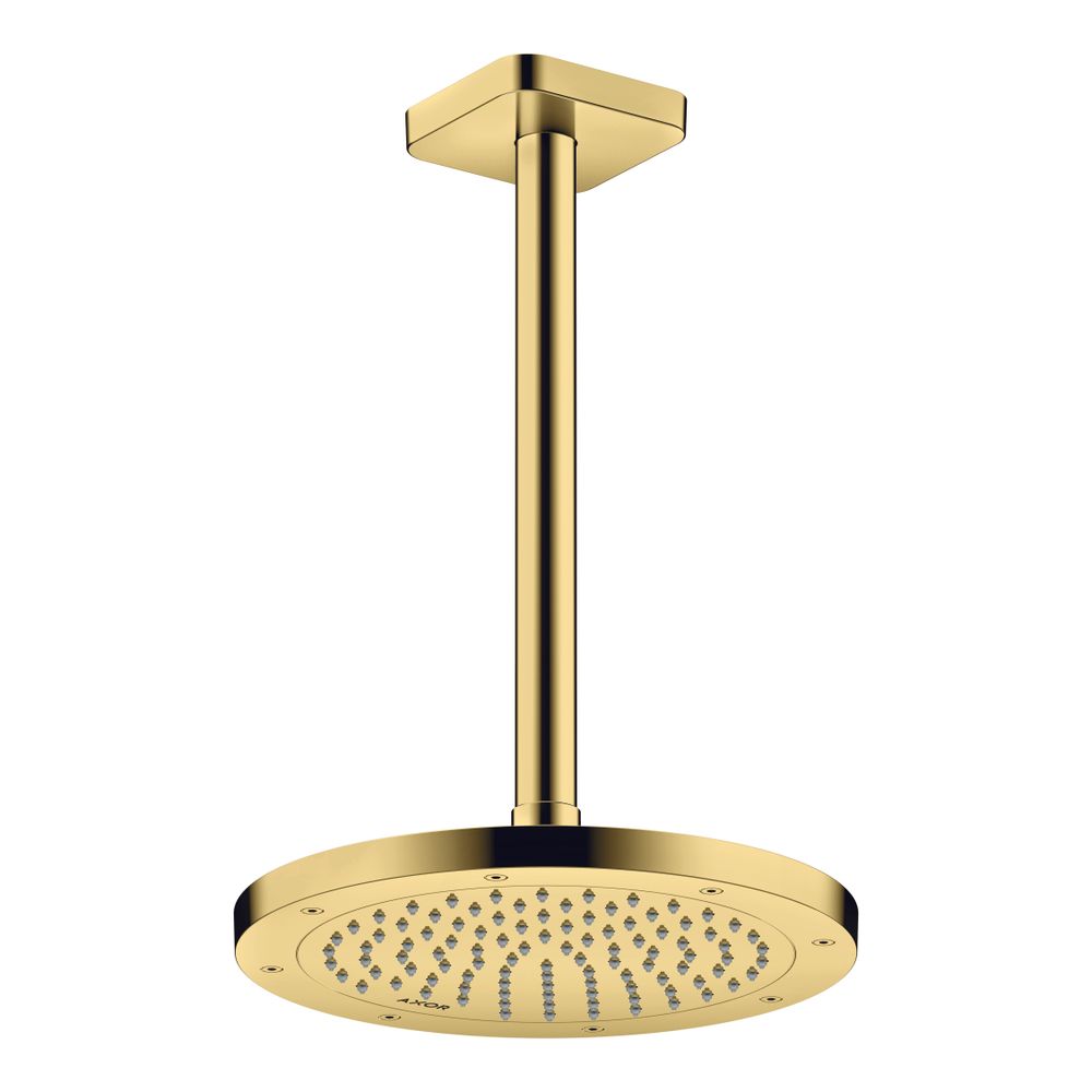 Hansgrohe AXOR ShowerSolutions Kopfbrause 245mm, 10,1l/min, 1jet, Polished Gold Opt... HANSGROHE-35380990 4059625415160 (Abb. 9)