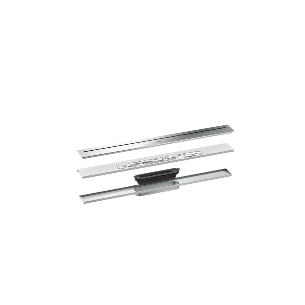 Hansgrohe AXOR Drain Fertigset Duschrinne 700mm, 53l/min, Chrom... HANSGROHE-42520000 4059625480212 (Abb. 2)