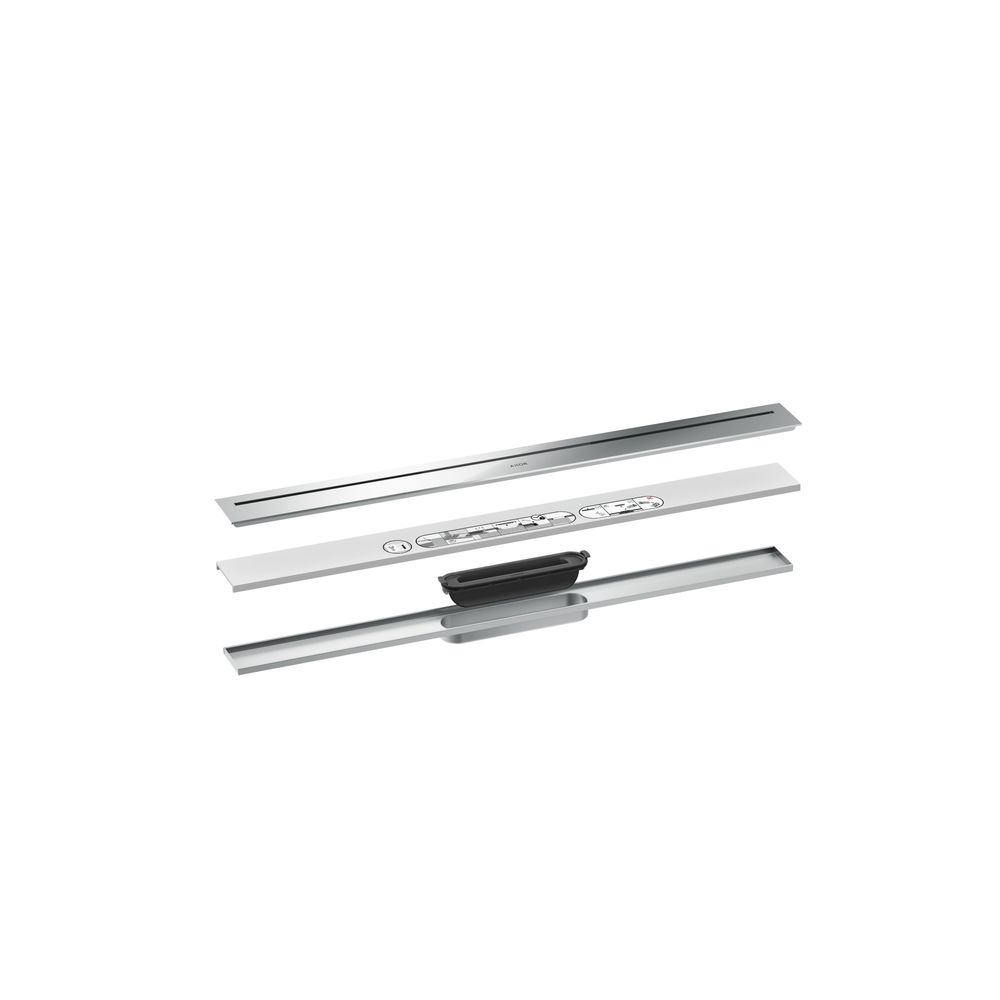 Hansgrohe AXOR Drain Fertigset Duschrinne 800mm, 53l/min, Chrom... HANSGROHE-42521000 4059625480021 (Abb. 2)