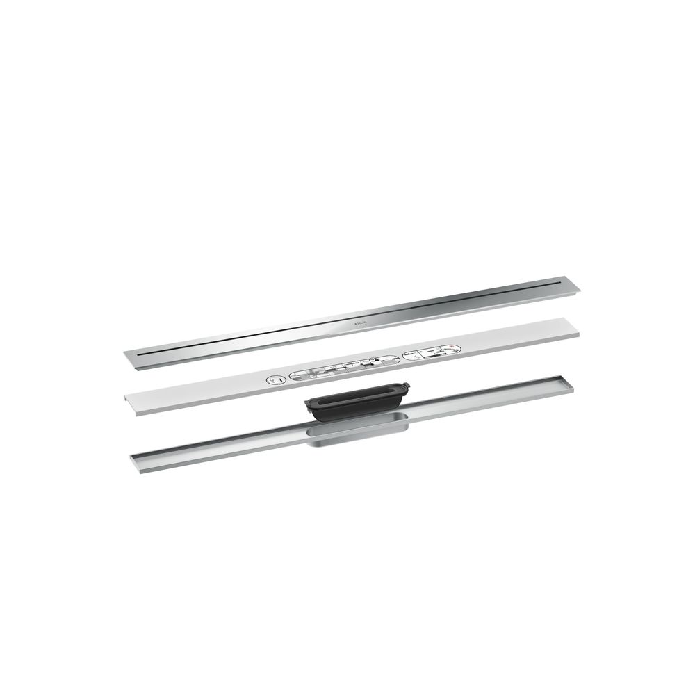 Hansgrohe AXOR Drain Fertigset Duschrinne 900mm, 53l/min, Chrom... HANSGROHE-42522000 4059625479841 (Abb. 2)