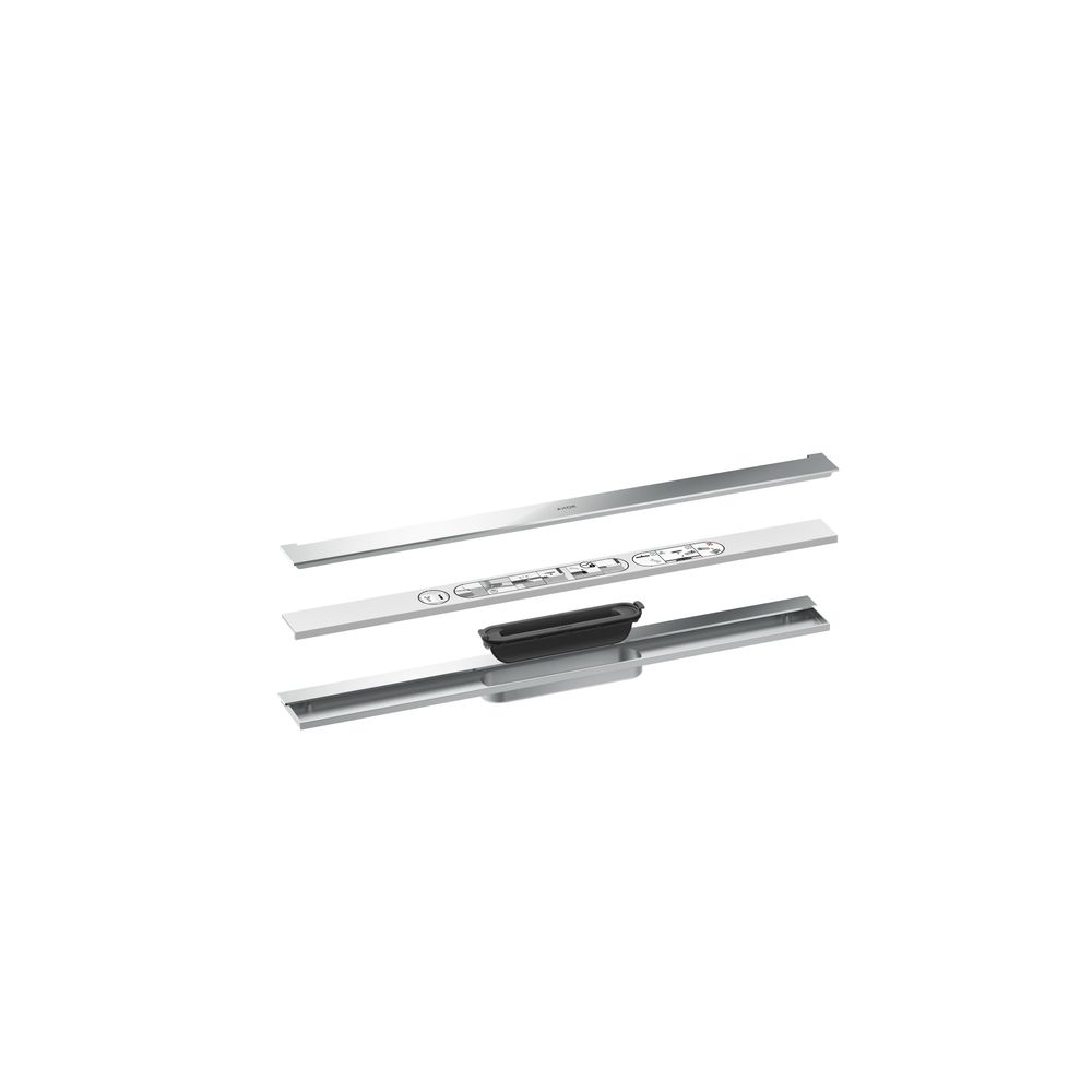 Hansgrohe AXOR Drain Fertigset Duschrinne 700mm zur Wandmontage, 55l/min, Chrom... HANSGROHE-42525000 4059625480250 (Abb. 2)
