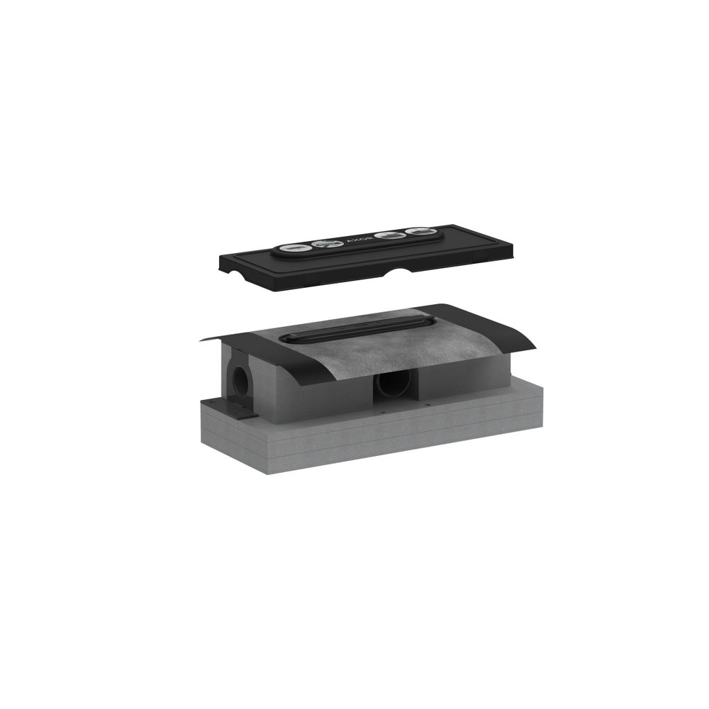 Hansgrohe AXOR uBox universal Grundkörper Duschrinne Ablaufgehäuse für Standardinst... HANSGROHE-01005180 4059625482810 (Abb. 2)