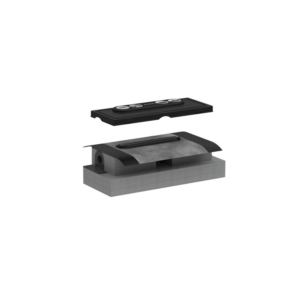 Hansgrohe AXOR uBox universal Grundkörper Duschrinne Ablaufgehäuse für flache Insta... HANSGROHE-01006180 4059625482803 (Abb. 2)