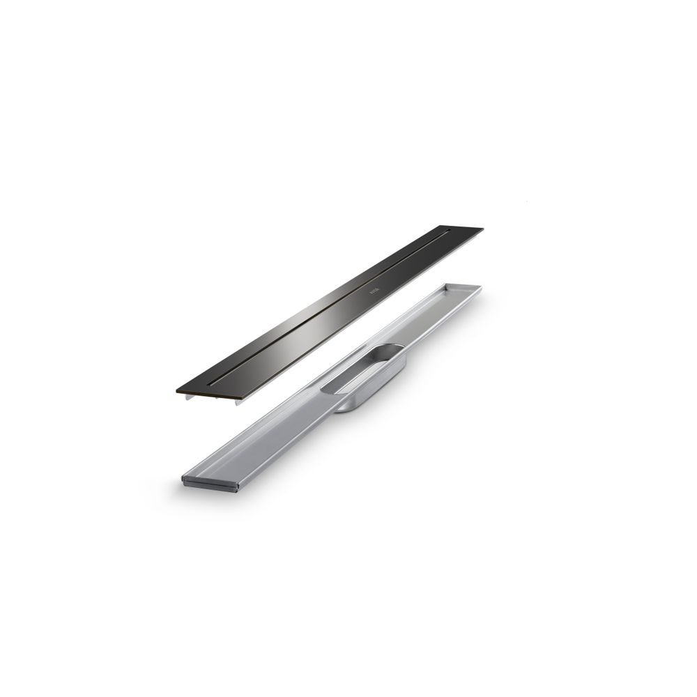 Hansgrohe AXOR Drain Fertigset Duschrinne 800mm, 53l/min, Polished Black Chrome... HANSGROHE-42521330 4059625495964 (Abb. 3)