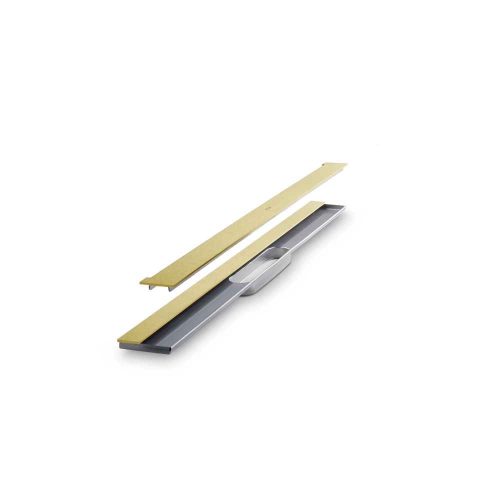 Hansgrohe AXOR Drain Fertigset Duschrinne 800mm zur Wandmontage, 55l/min, Brushed G... HANSGROHE-42526250 4059625496527 (Abb. 3)
