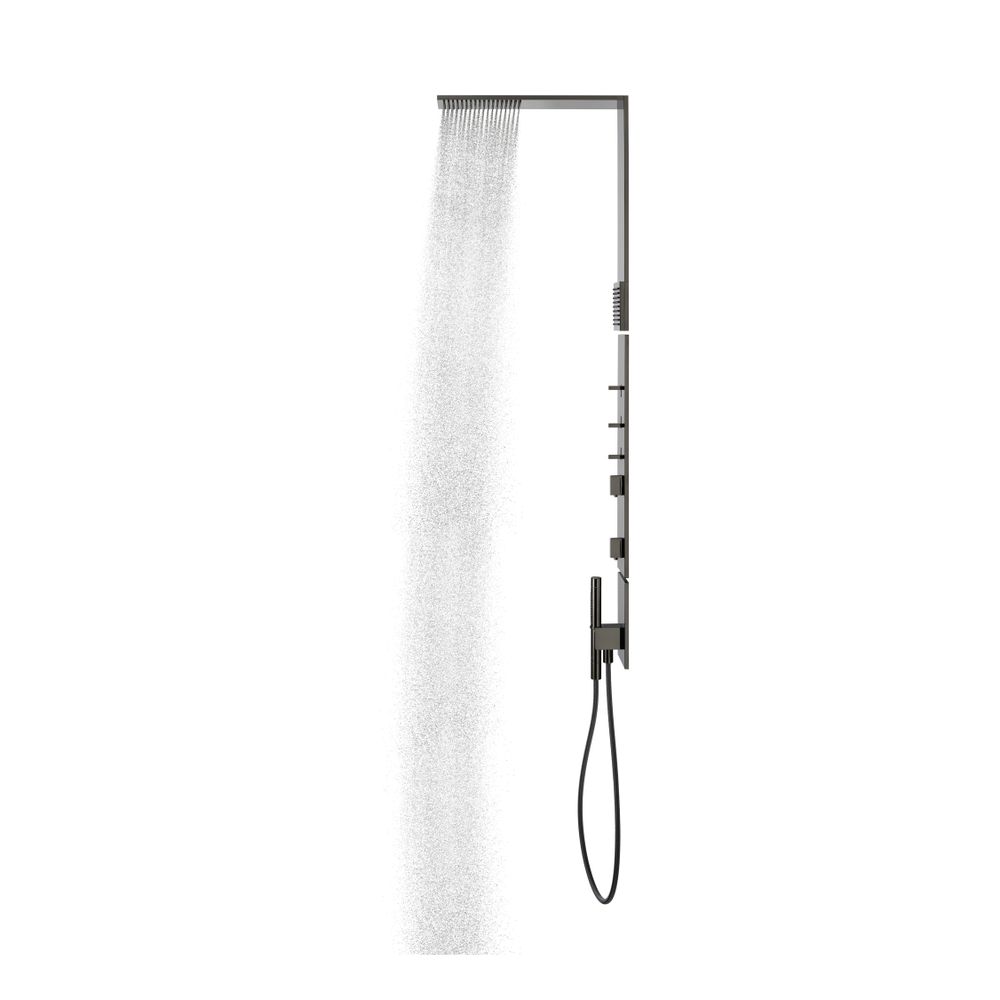 Hansgrohe AXOR ShowerComposition Duschpaneel, Thermostat, Kopfbrause 110x220mm, 1je... HANSGROHE-12595330 4059625533857 (Abb. 4)
