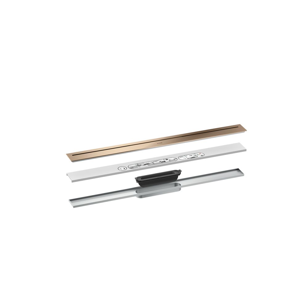 Hansgrohe AXOR Drain Fertigset Duschrinne 800mm, 53l/min, Polished Red Gold... HANSGROHE-42521300 4059625495971 (Abb. 2)