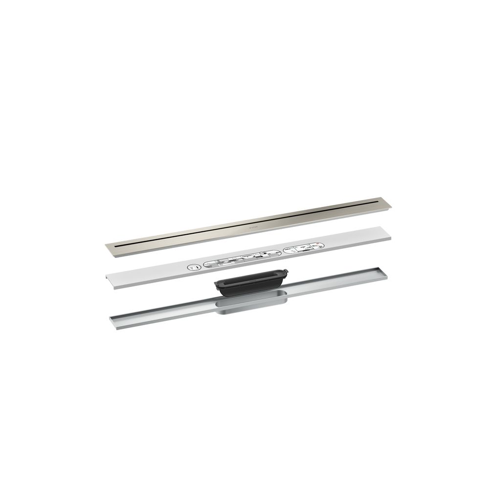 Hansgrohe AXOR Drain Fertigset Duschrinne 800mm, 53l/min, Edelstahl... HANSGROHE-42521800 4059625469224 (Abb. 2)