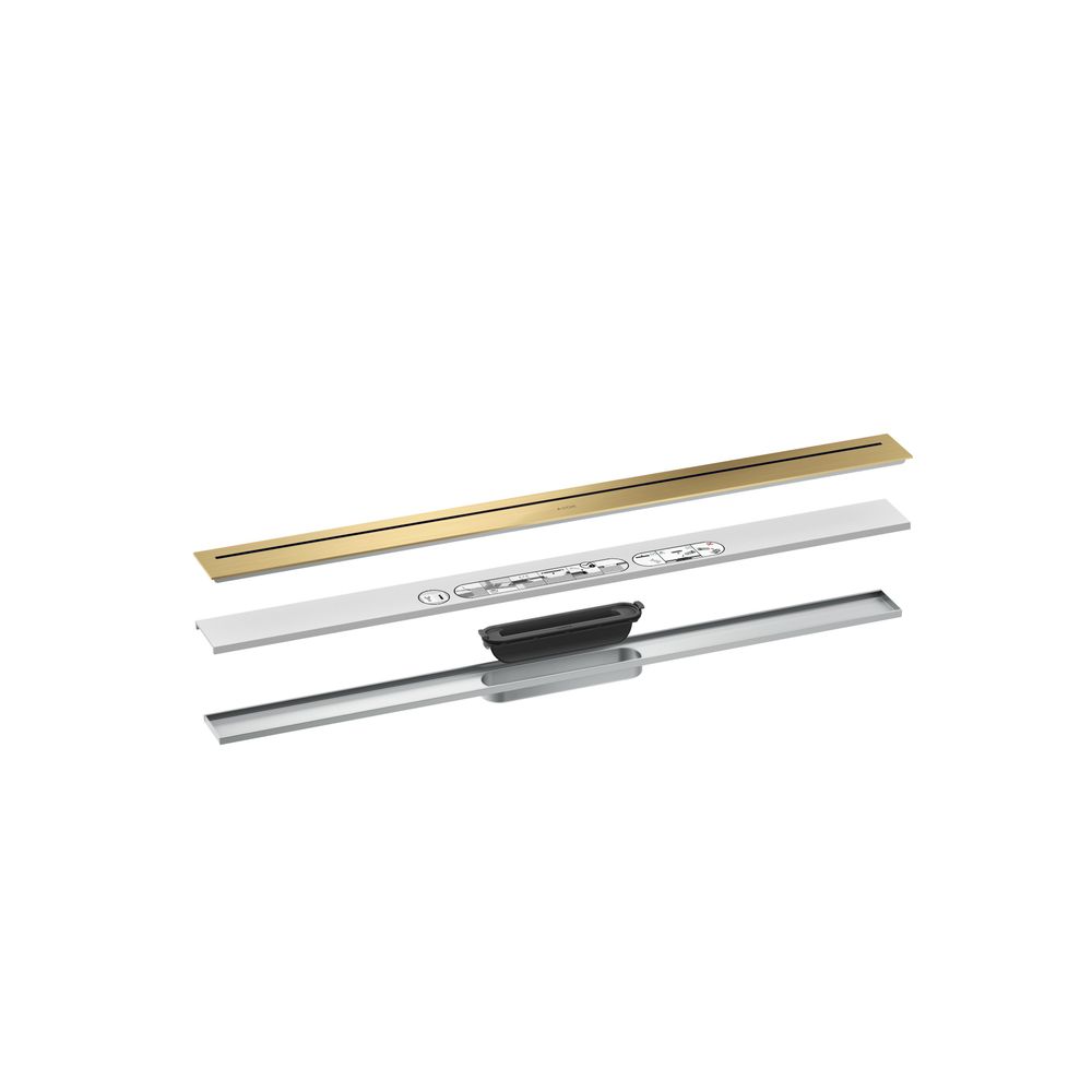 Hansgrohe AXOR Drain Fertigset Duschrinne 900mm, 53l/min, Brushed Gold Optic... HANSGROHE-42522250 4059625495995 (Abb. 2)