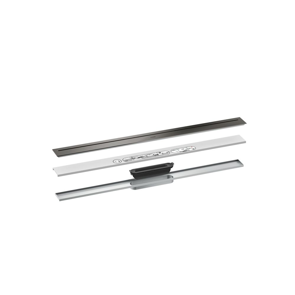 Hansgrohe AXOR Drain Fertigset Duschrinne 900mm, 53l/min, Polished Black Chrome... HANSGROHE-42522330 4059625496329 (Abb. 2)