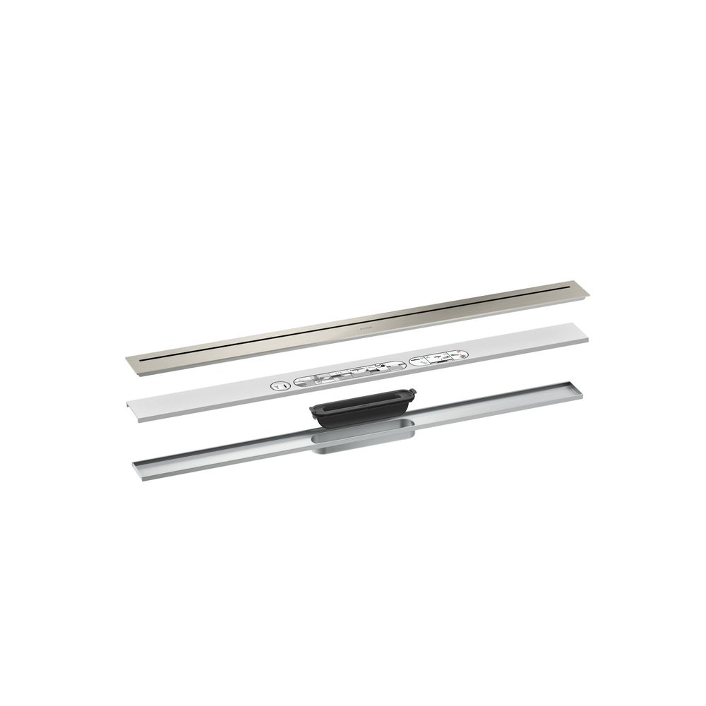 Hansgrohe AXOR Drain Fertigset Duschrinne 900mm, 53l/min, Edelstahl... HANSGROHE-42522800 4059625454824 (Abb. 2)