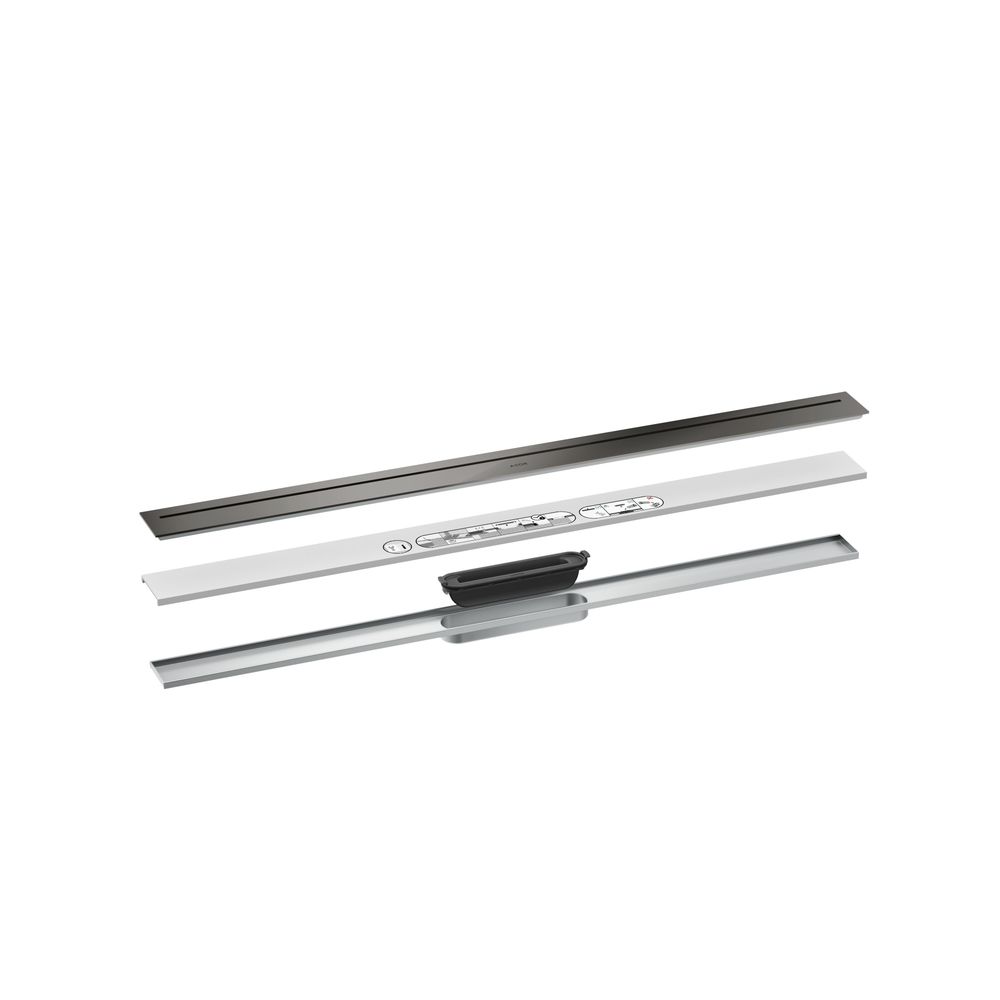 Hansgrohe AXOR Drain Fertigset Duschrinne 900mm, 53l/min, Polished Black Chrome... HANSGROHE-42522330 4059625496329 (Abb. 3)