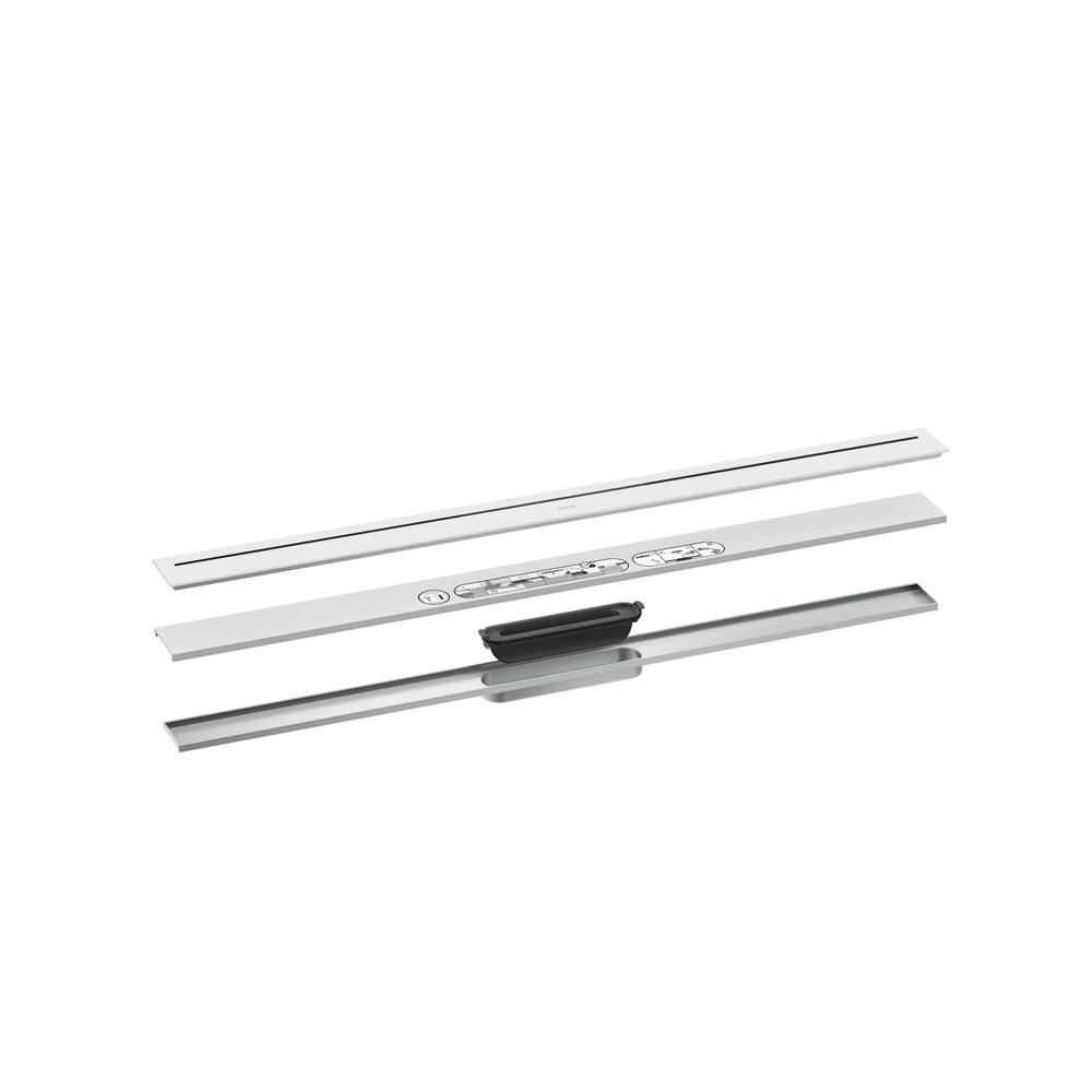 Hansgrohe AXOR Drain Fertigset Duschrinne 1000mm, 53l/min, Mattweiß... HANSGROHE-42523700 4059625480519 (Abb. 2)