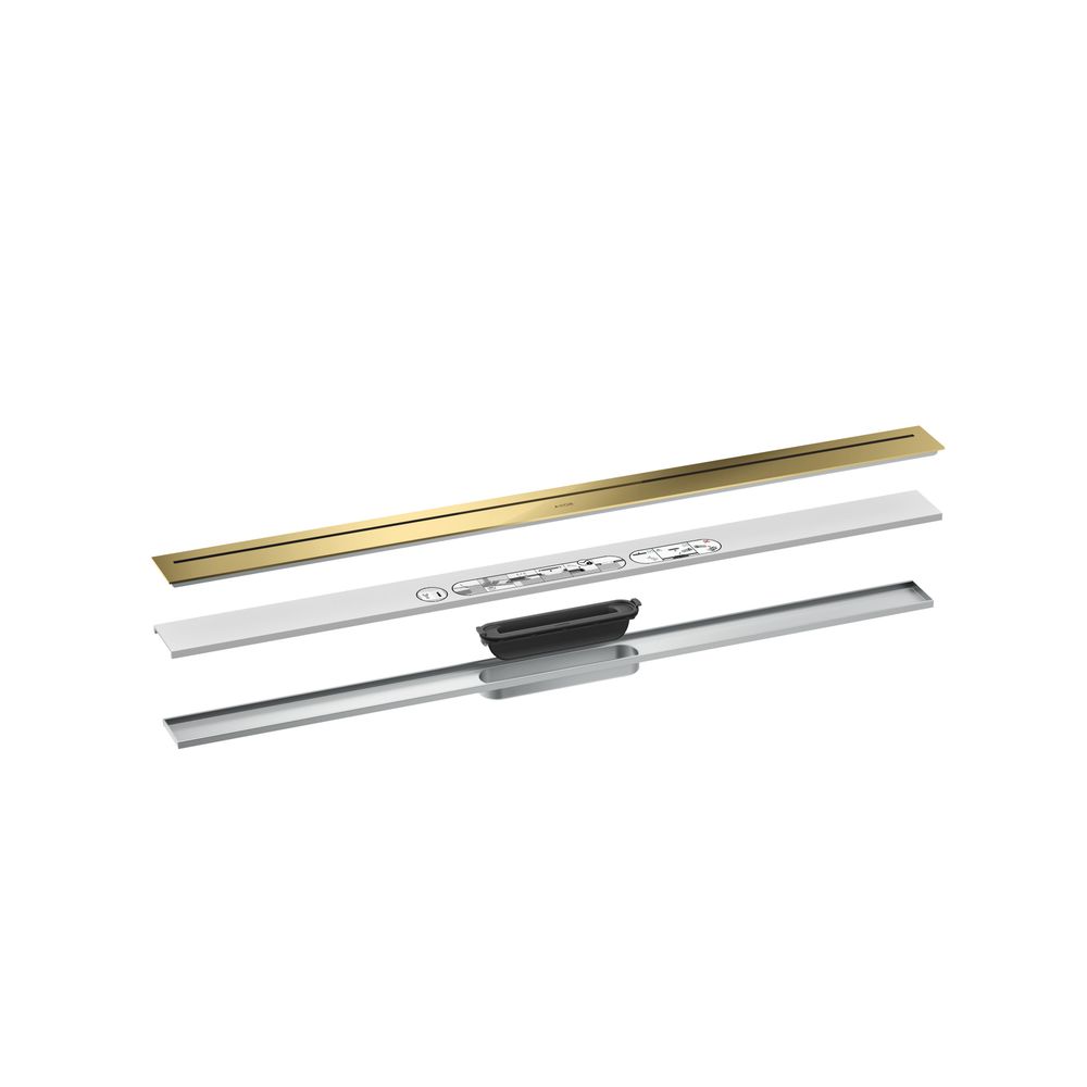 Hansgrohe AXOR Drain Fertigset Duschrinne 1000mm, 53l/min, Polished Gold Optic... HANSGROHE-42523990 4059625480465 (Abb. 2)