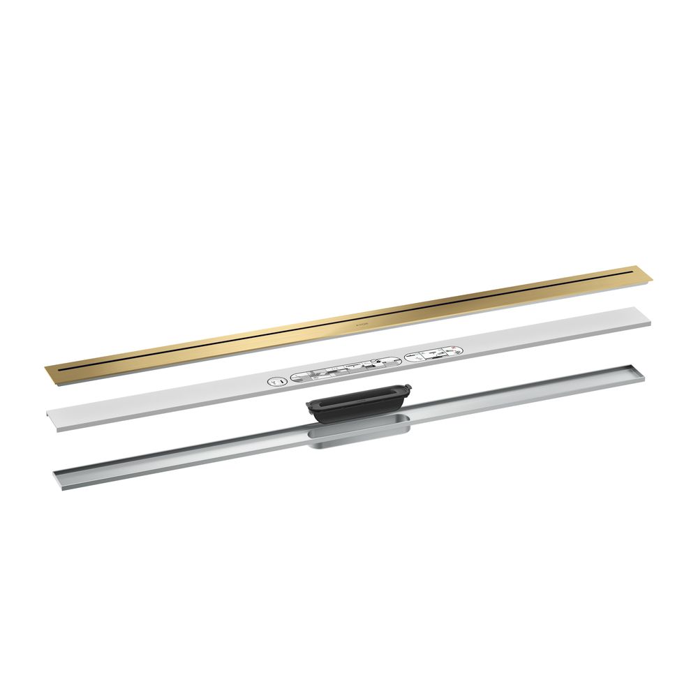Hansgrohe AXOR Drain Fertigset Duschrinne 1200mm, 53l/min, Brushed Gold Optic... HANSGROHE-42524250 4059625496404 (Abb. 2)