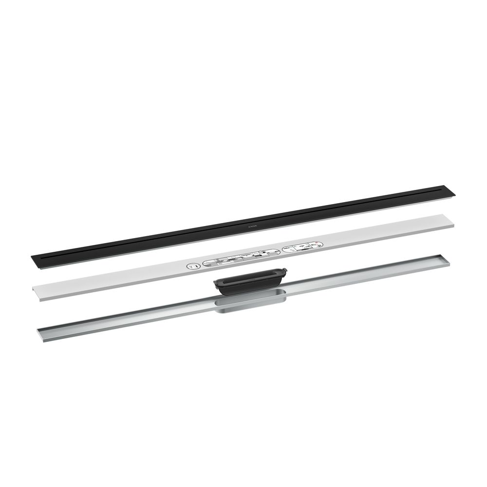 Hansgrohe AXOR Drain Fertigset Duschrinne 1200mm, 53l/min, Mattschwarz... HANSGROHE-42524670 4059625480366 (Abb. 2)