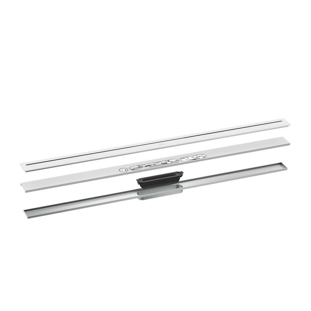 Hansgrohe AXOR Drain Fertigset Duschrinne 1200mm, 53l/min, Mattweiß... HANSGROHE-42524700 4059625480335 (Abb. 2)