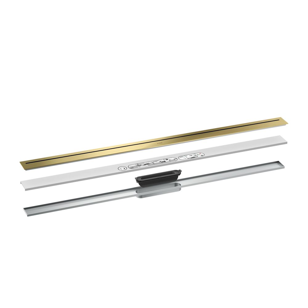 Hansgrohe AXOR Drain Fertigset Duschrinne 1200mm, 53l/min, Brushed Brass... HANSGROHE-42524950 4059625496398 (Abb. 2)