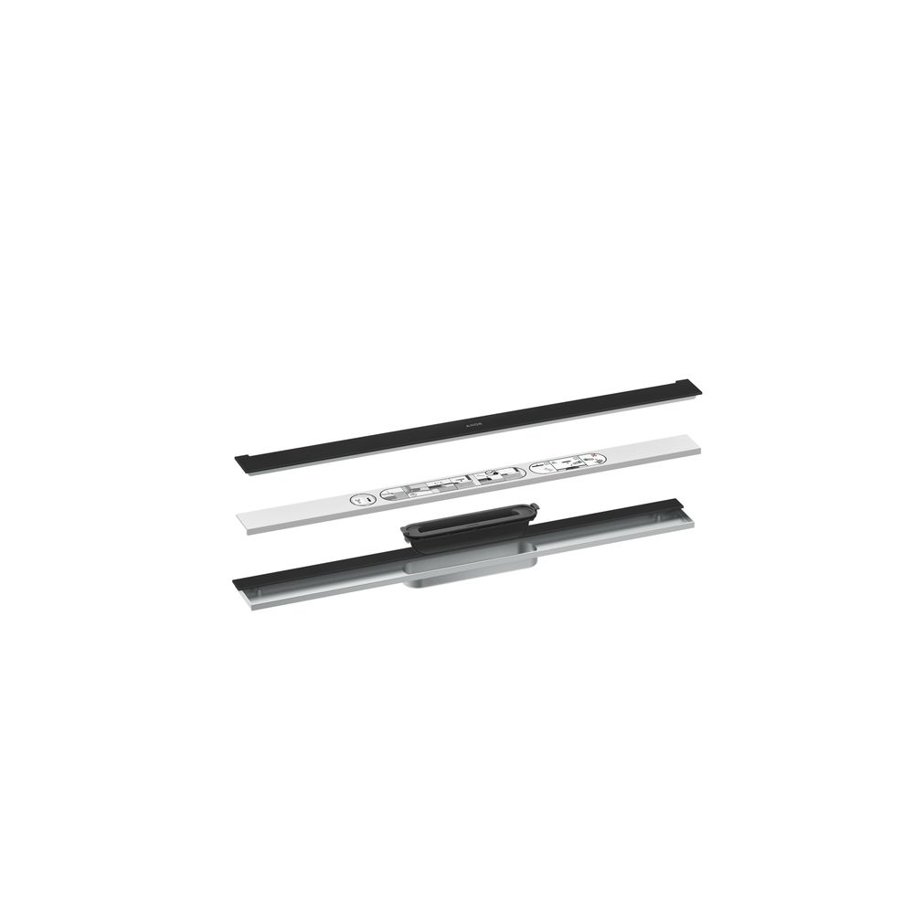 Hansgrohe AXOR Drain Fertigset Duschrinne 700mm zur Wandmontage, 55l/min, Mattschwa... HANSGROHE-42525670 4059625481141 (Abb. 2)